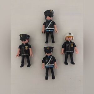 PLAYMOBILE Police Officer Figures Set